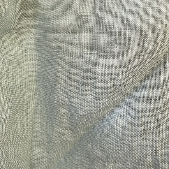 Conrad C Collection Women’s Linen Shirt Button Up Size 14 Blue - Picture 7 of 7